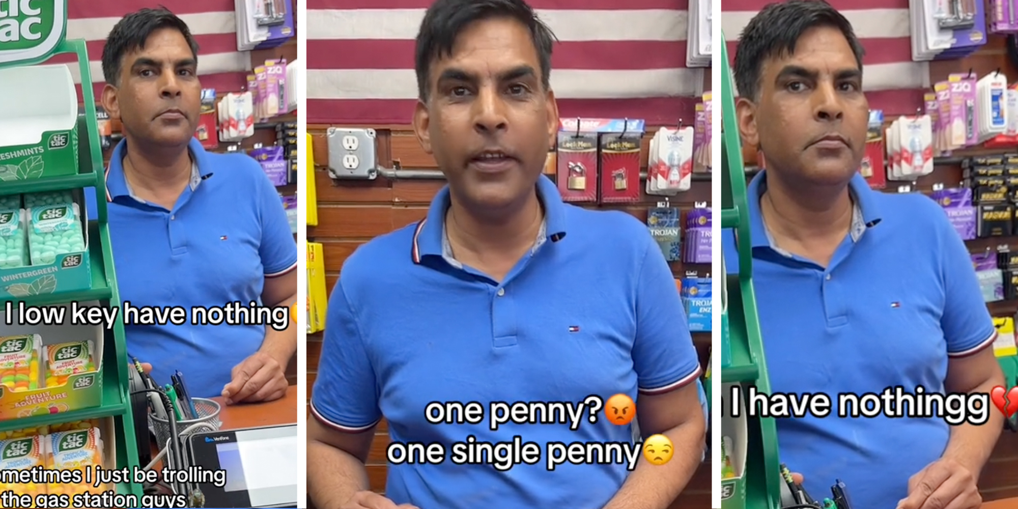 I have nothing meme (three split)