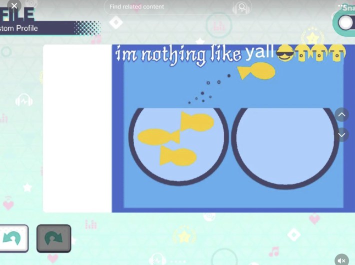 ms paint i'm nothing like yall fish meme