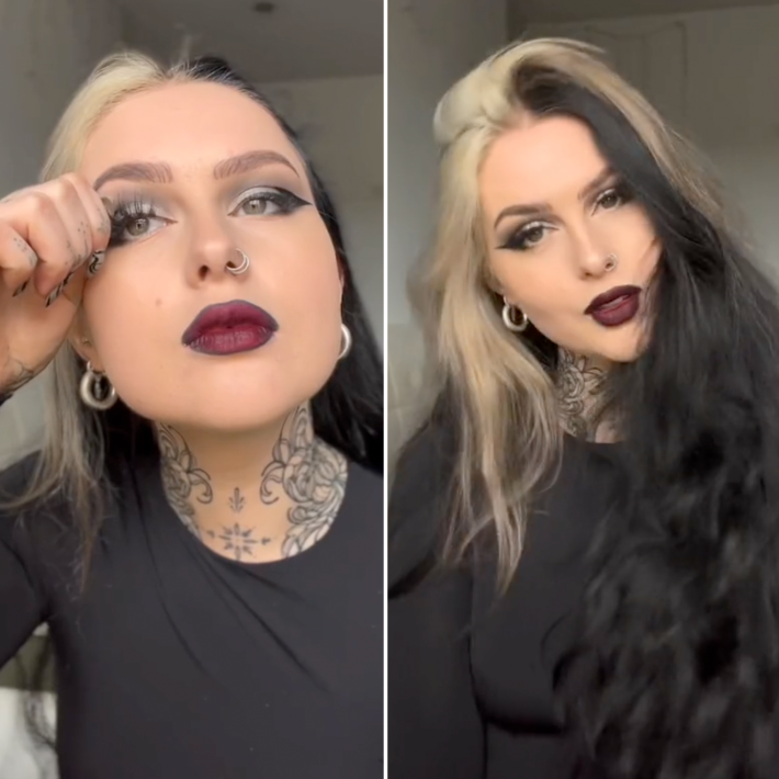 romantic goth makeup