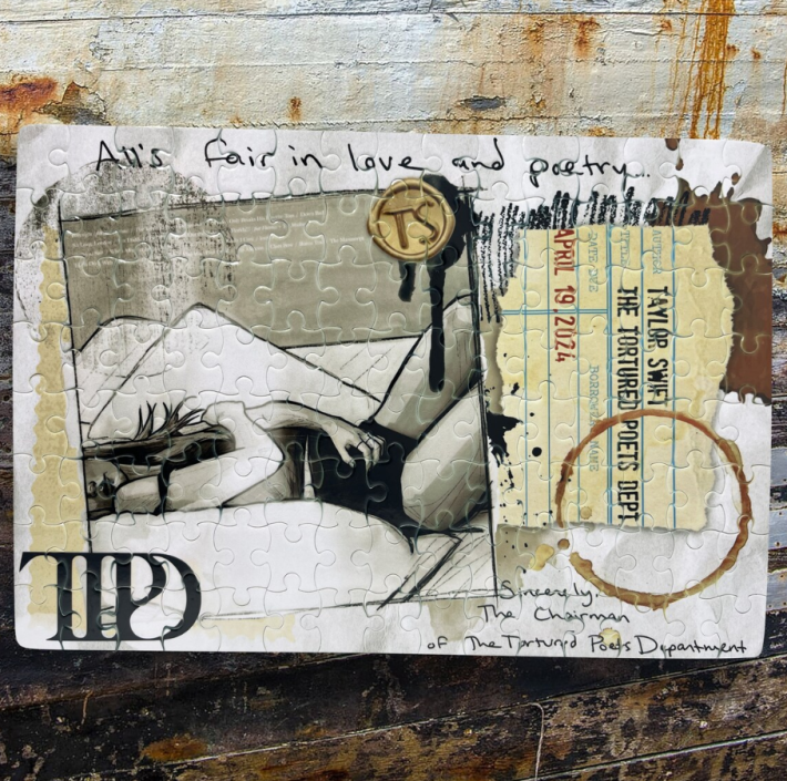 Tortured Poets Department puzzle