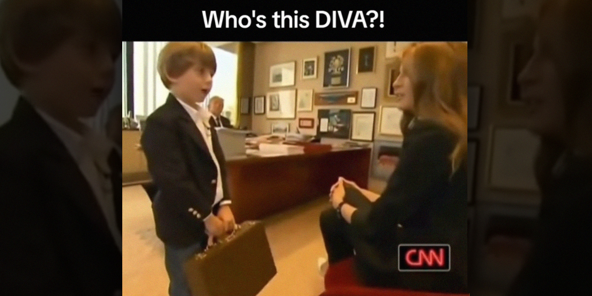 barron trump i like my suitcase