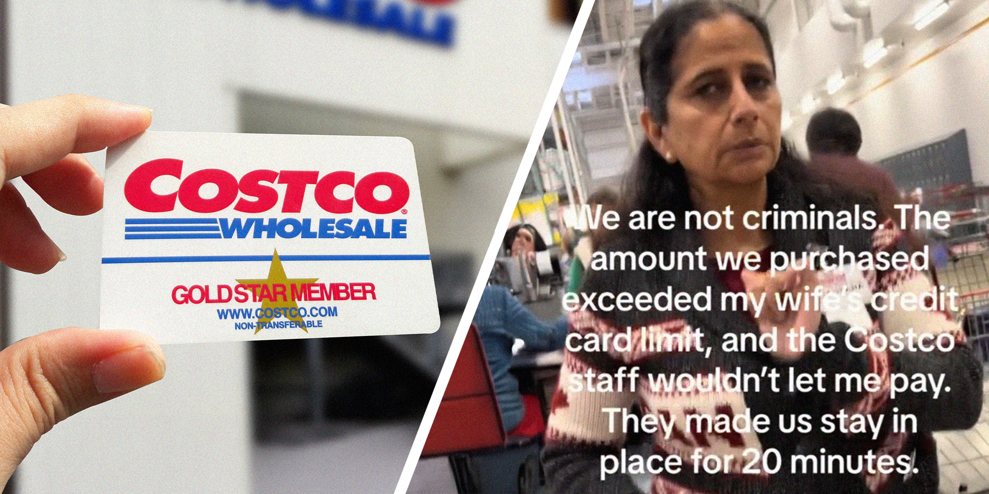 Costco worker refuses to allow husband to pay for wife after her card declined