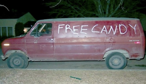 Original free candy van