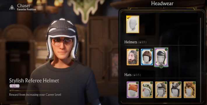 harry potter quidditch champions character customization