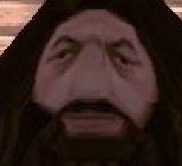 ps1 hagrid close up