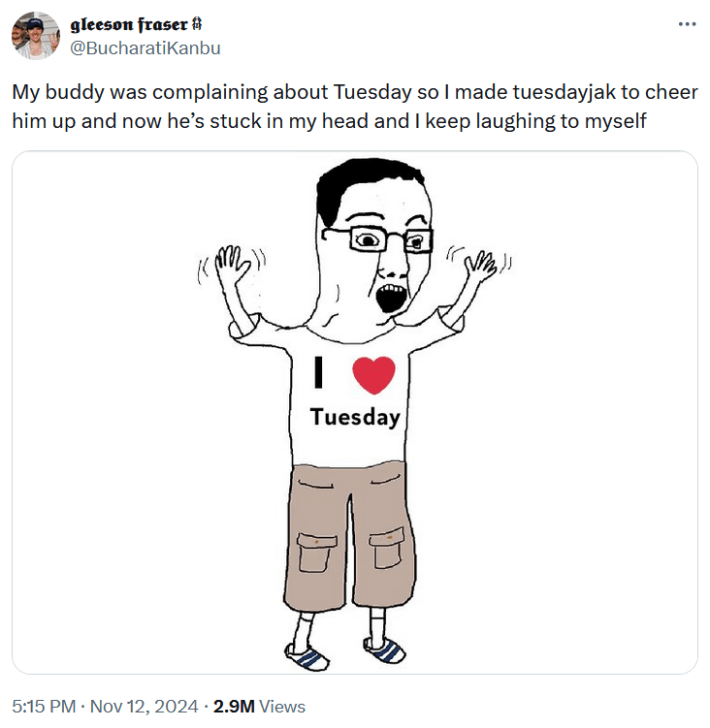 Original Tuesdayjak post.