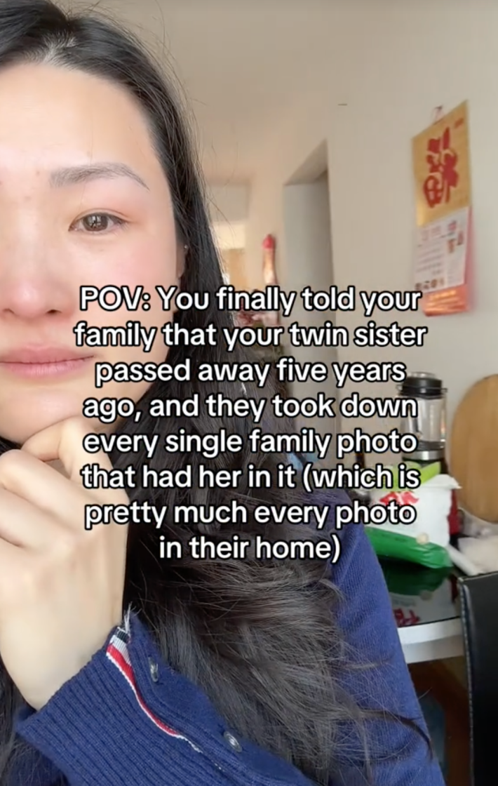 A screenshot of TikTok video from Annie Niu
