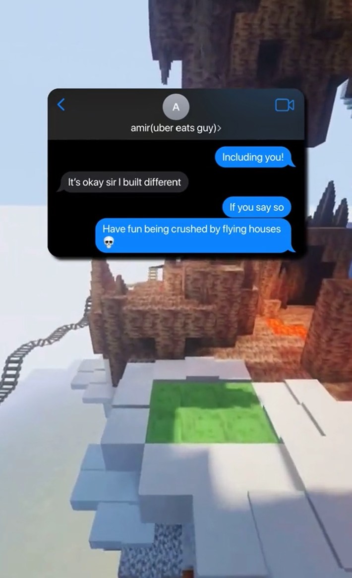 amir built different text