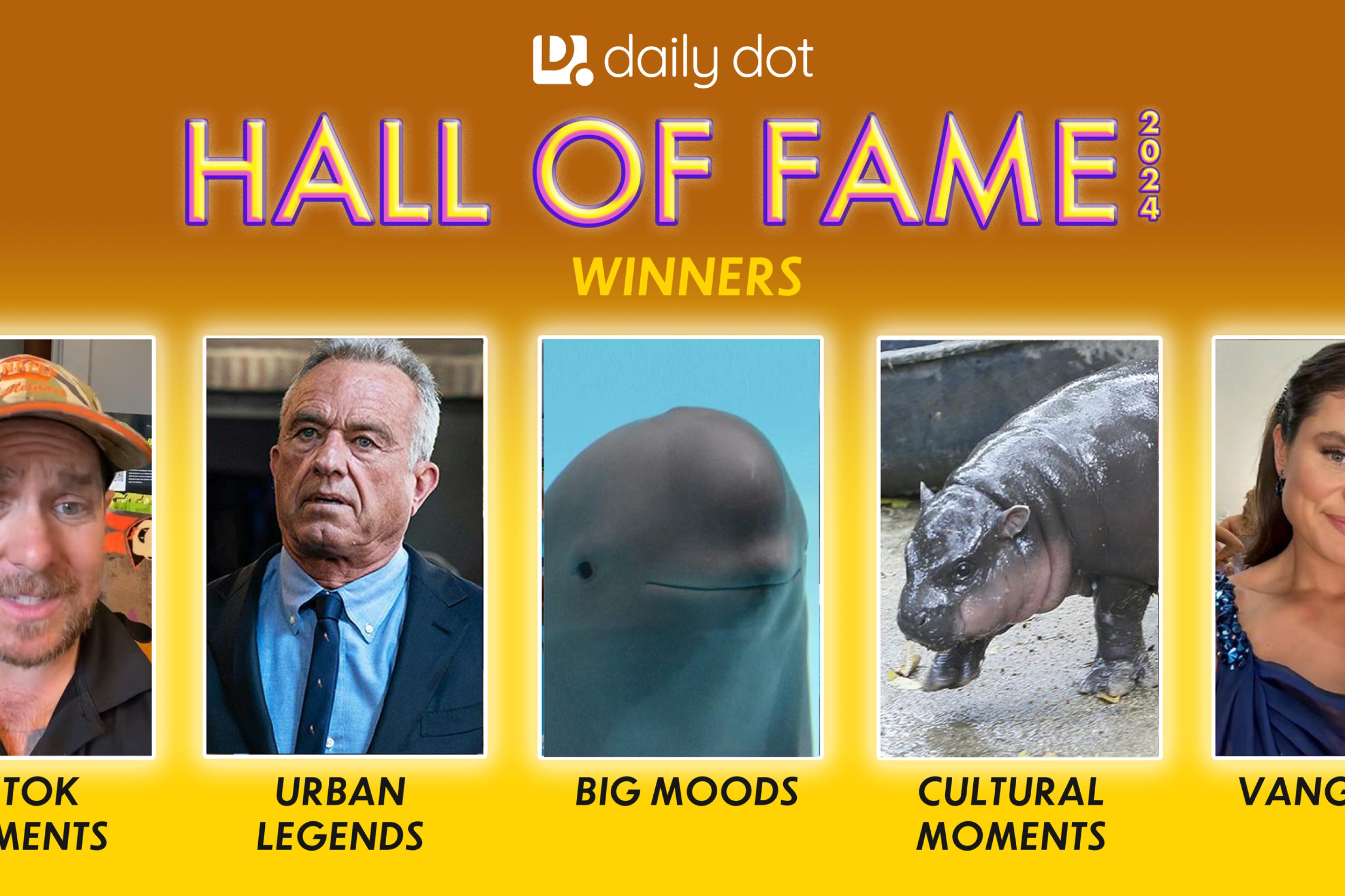 The 2024 Daily Dot Hall of Fame winners.