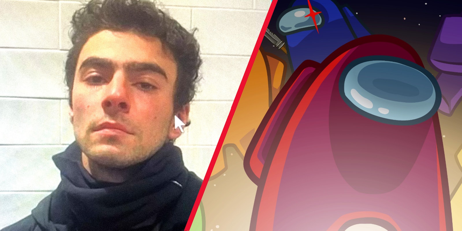 luigi mangione vs among us game characters