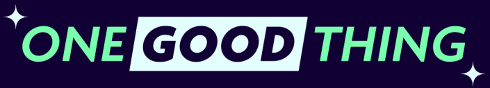 One Good Thing Logo for the Daily Dot newsletter
