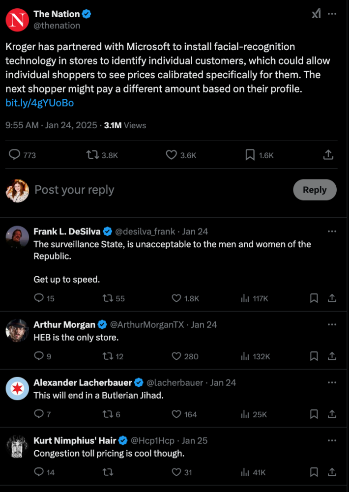 The nation piece and reactions