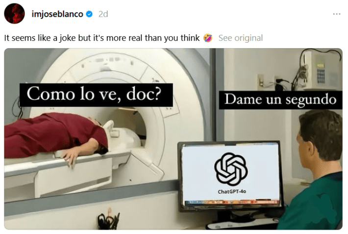 ChatGPT scan meme in Spanish.