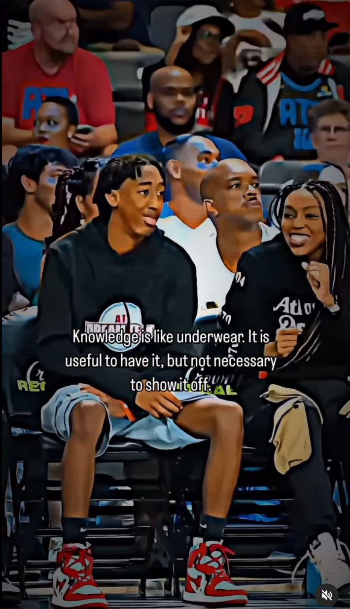 "knoweldge is like underwear, it's nice to have it, but not necessary to show it off" chopped chin meme