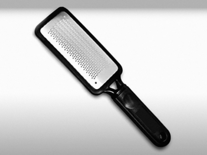 A foot rasp.