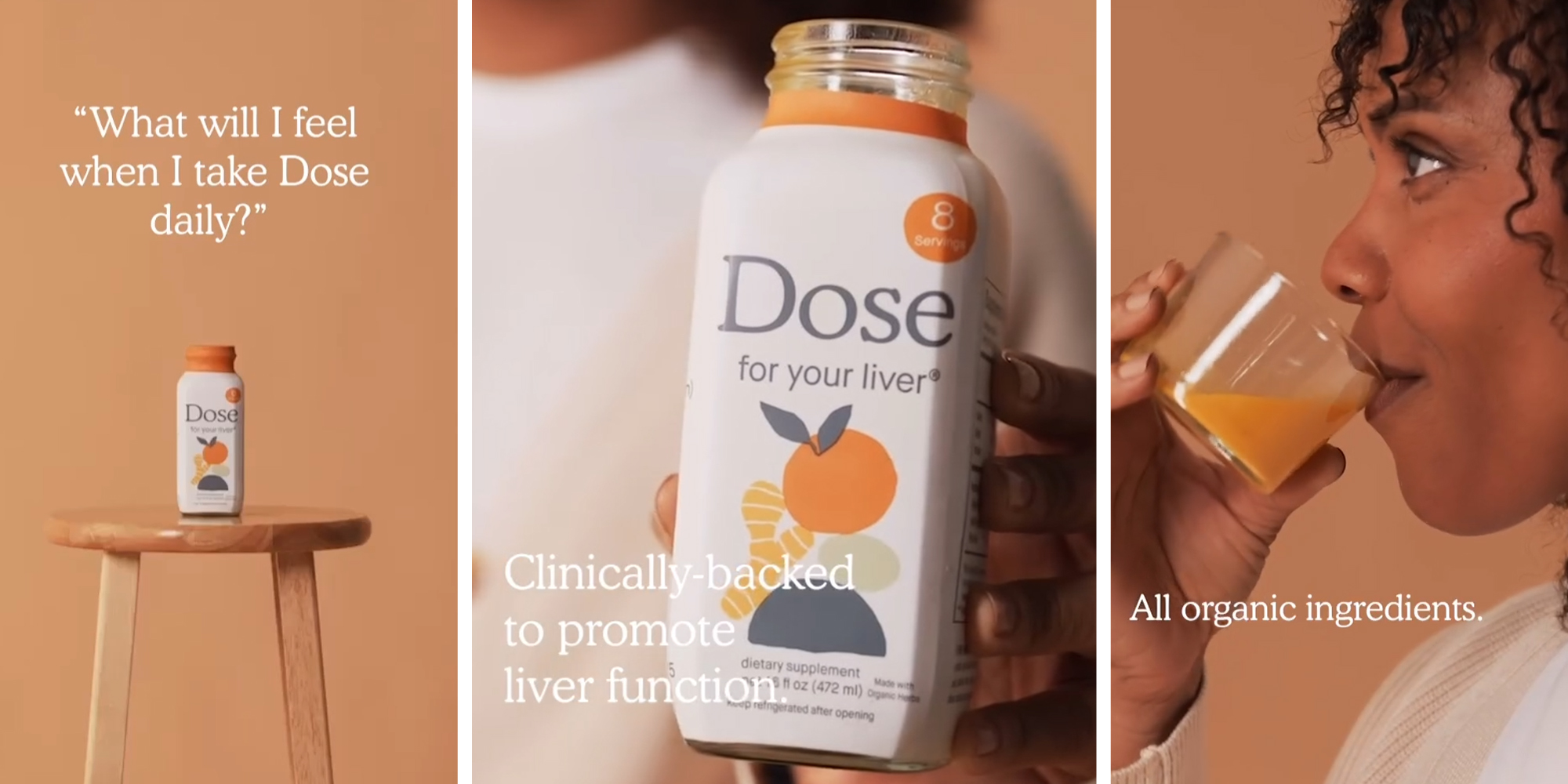 Snapshots of Dose promotional video