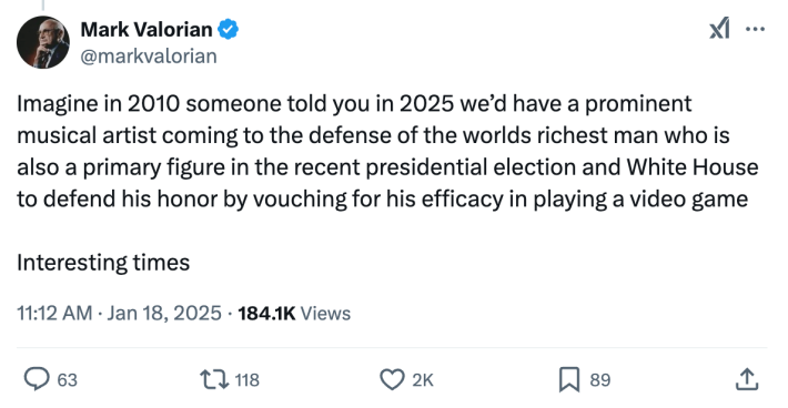 elon musk video games