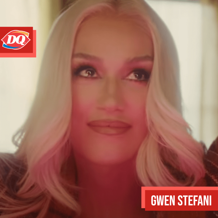 fast food famous workers gwen stefani