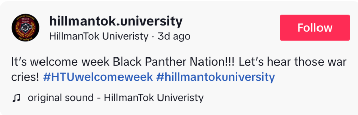 hillma tiktok war cry