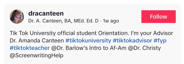 hillman official advisor tiktok