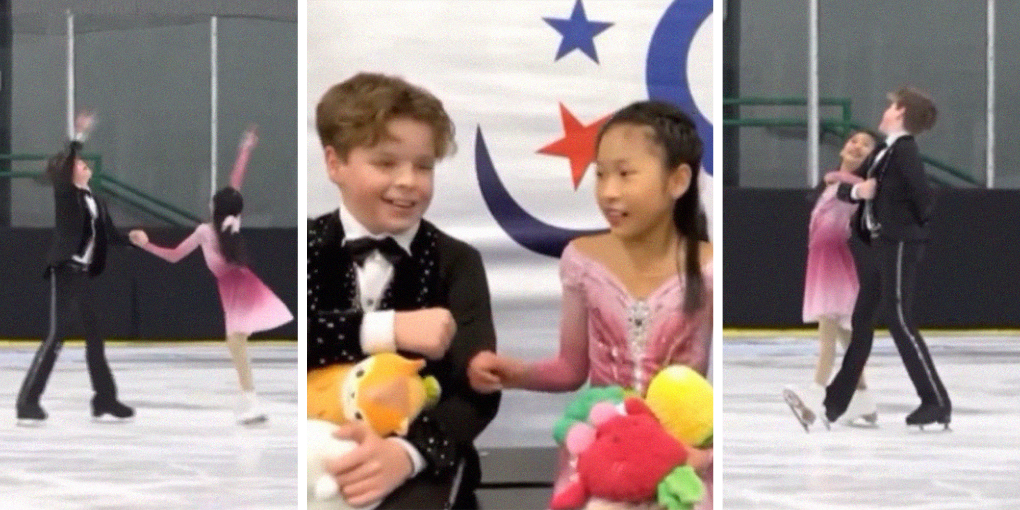 ice partners Angela Yang and Sean Kay