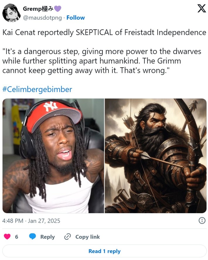 Kai Cenat reportedly SKEPTICAL of Freistadt Independence