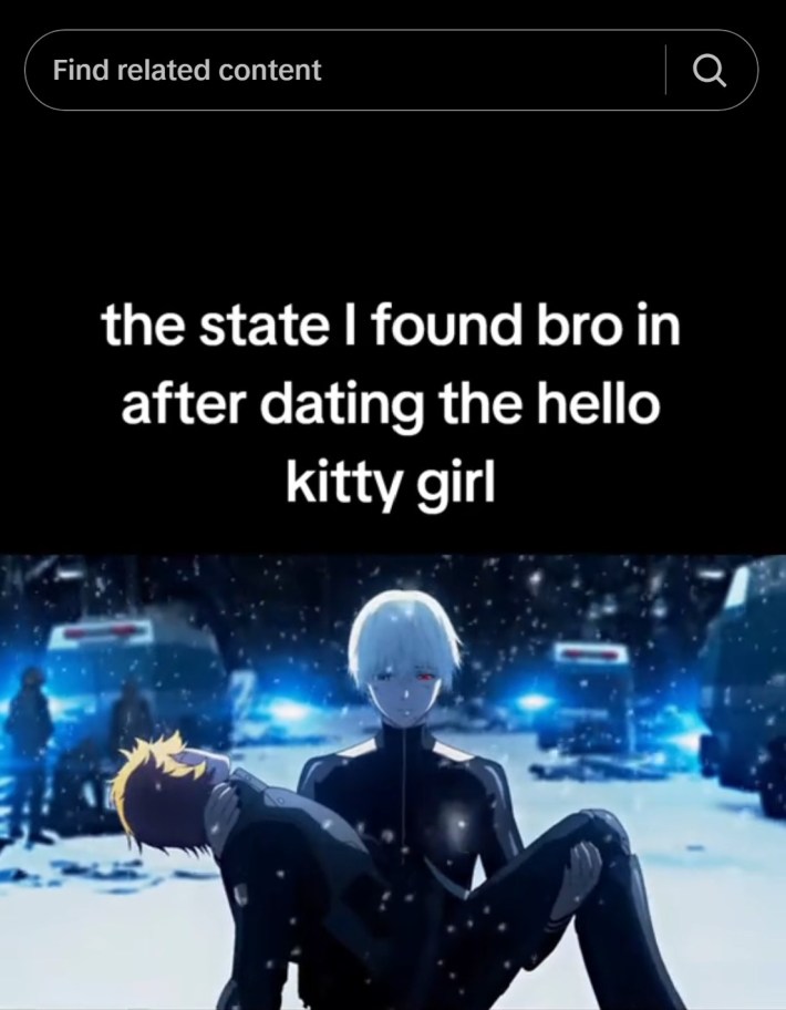 "the state i found bro in after dating the hello kitty girl"