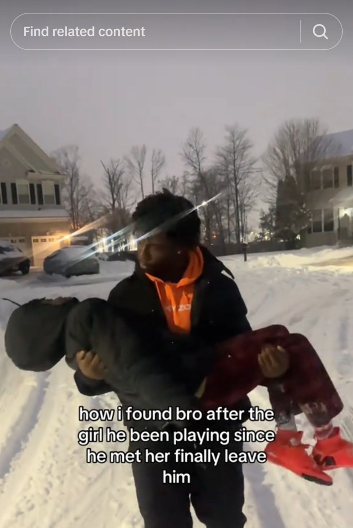 "how i found bro after the girl he been playing since he met her finally leave him"