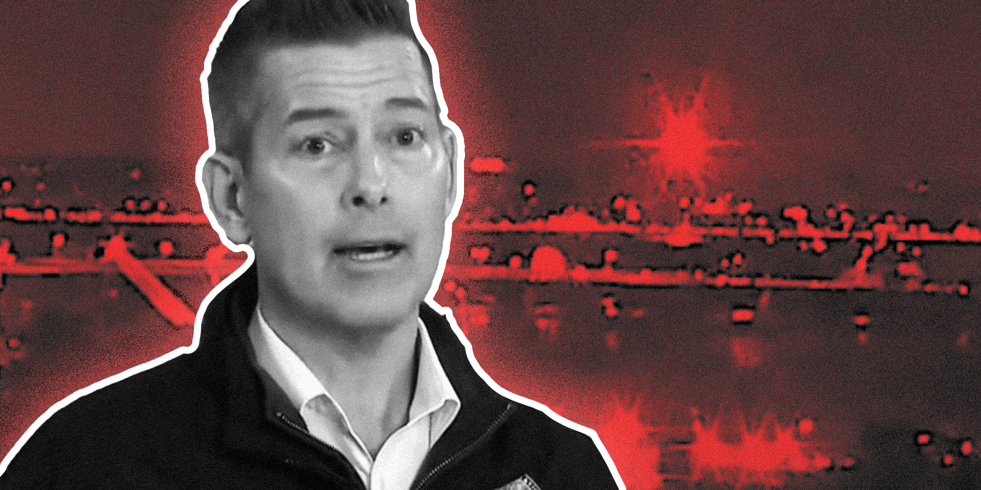 Sean Duffy over airplane/helicopter explosion