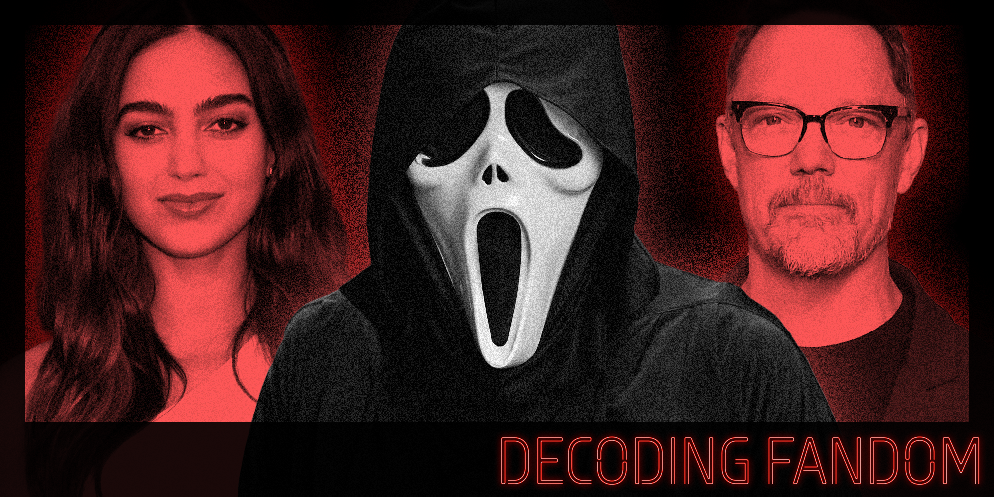 Melissa Barrera, Ghostface from scream, Matthew Lillard