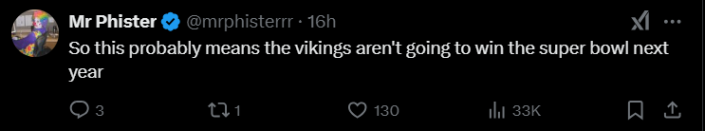 Screenshot of an X post discussing the doomsday fish