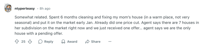 housing market comment