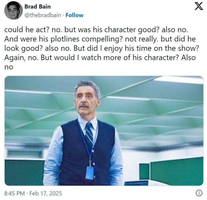 irving severance could he act