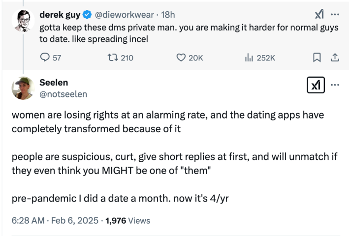 dating tweet
