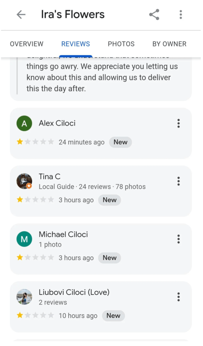 entitled customer roses review