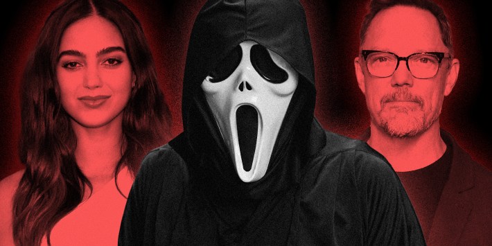 Melissa Barrera, Ghostface from scream, Matthew Lillard