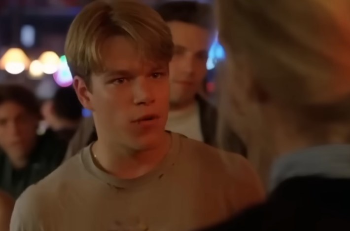 matt damon good will hunting