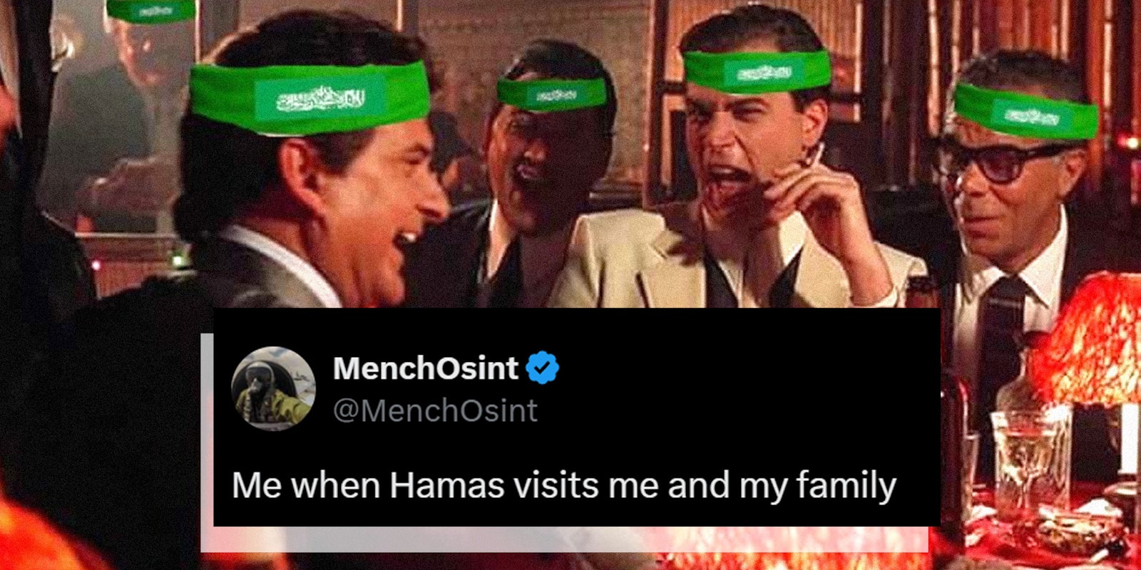 Me when Hamas visits me and my family