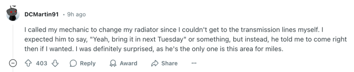 easy to get an appointment comment