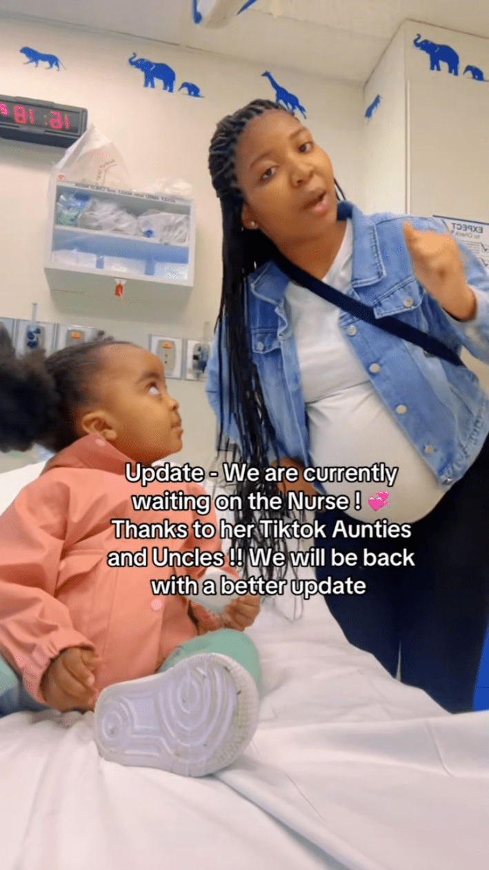 St. Louis toddler with rickets: Reign and Willow