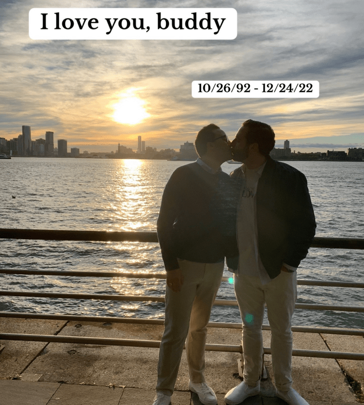 Jack and Jack kissing from the POV of Jack's memorial bench, and the years Jack lived