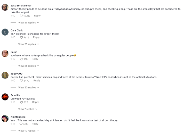 Comments on Airport theory