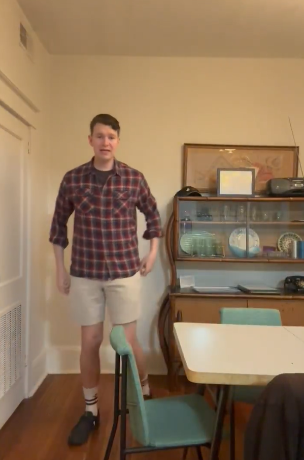 Screenshot from X conversation about date outfit rejection goober