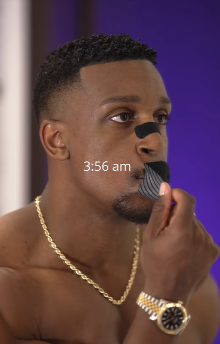 Screenshot from a tiktok video about Saratoga water ashton hall