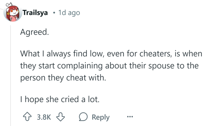 Response to AITA post about a cheating wife.
