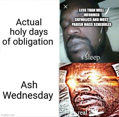 Ash Wednesday meme