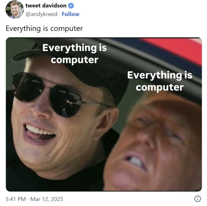 everything is computer