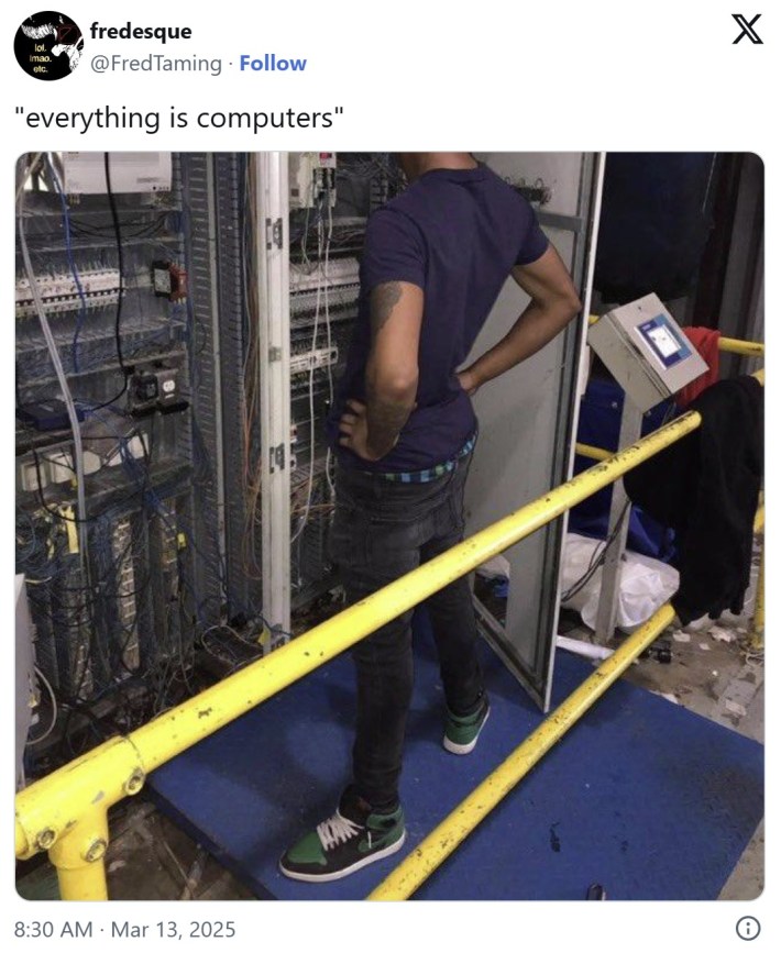 everything is computers server rack