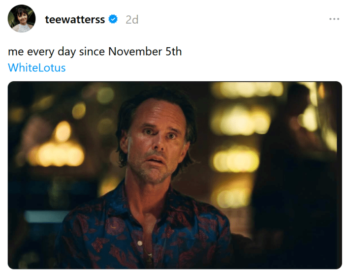 Gagged Goggins meme about life since Nov. 5, 2024.