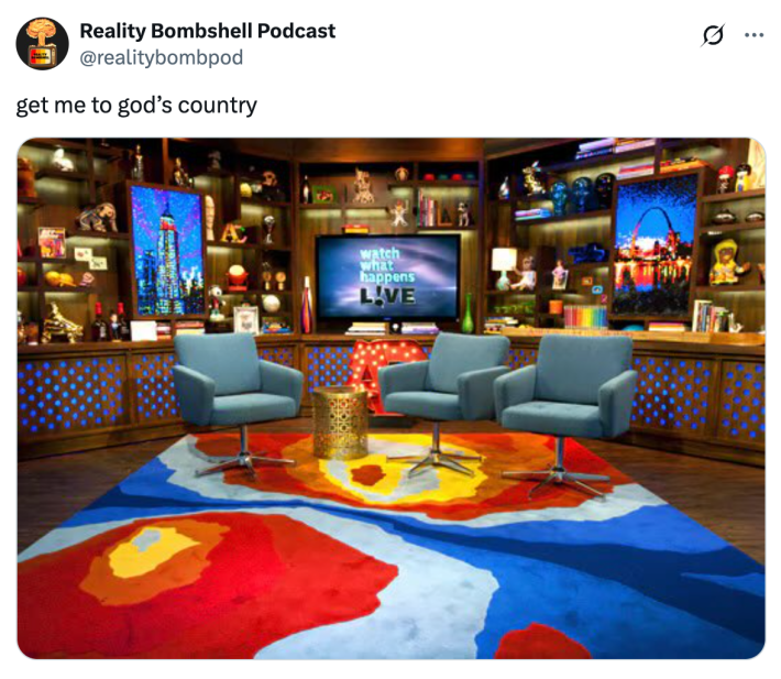 get me to gods country WWHL